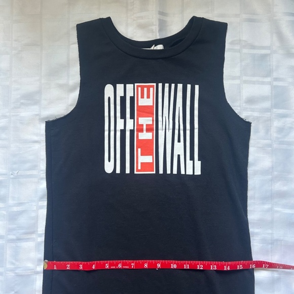 Vans Off The Wall Black Tank Top Midi Dress with Side Slits - Picture 7 of 13